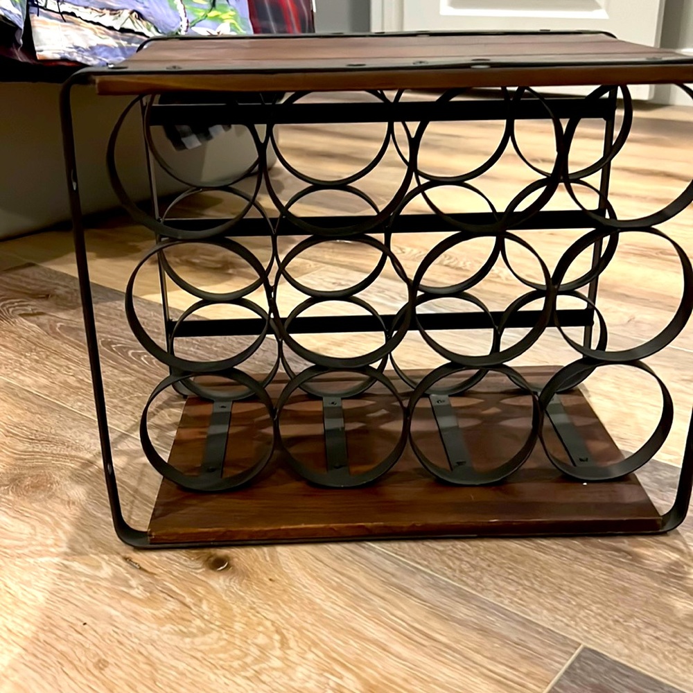 Pottery barn wine rack
